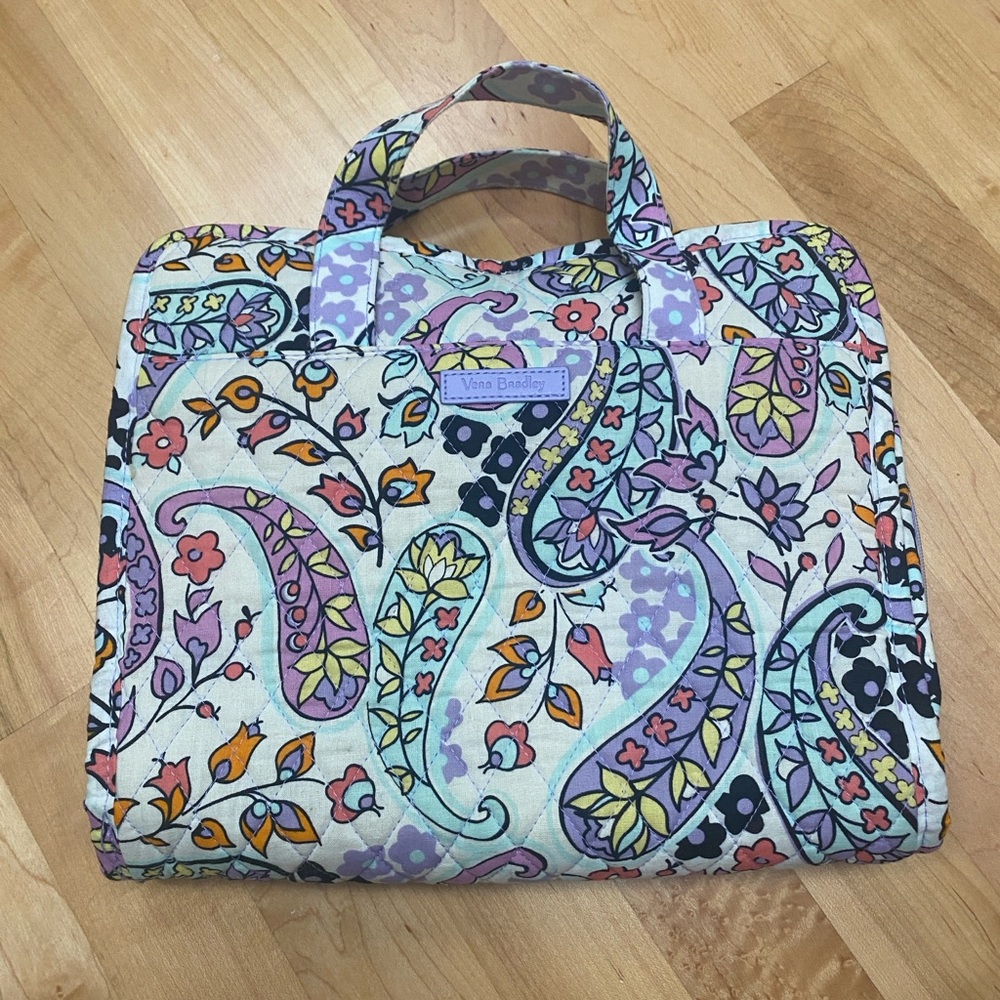 Vera Bradley hanging toiletry bag